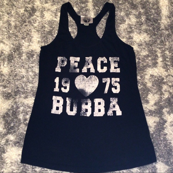 Black Racer back BUBBA GUMP SHRIMP CO. Tank - Picture 4 of 5